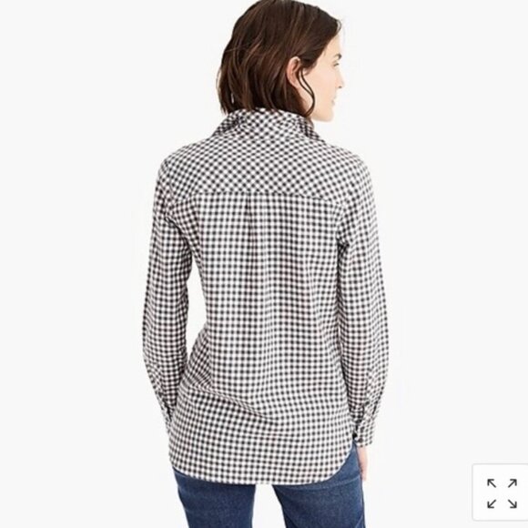 J. Crew Classic-fit Boy Shirt in Mini Buffalo Check 6 - Picture 3 of 16